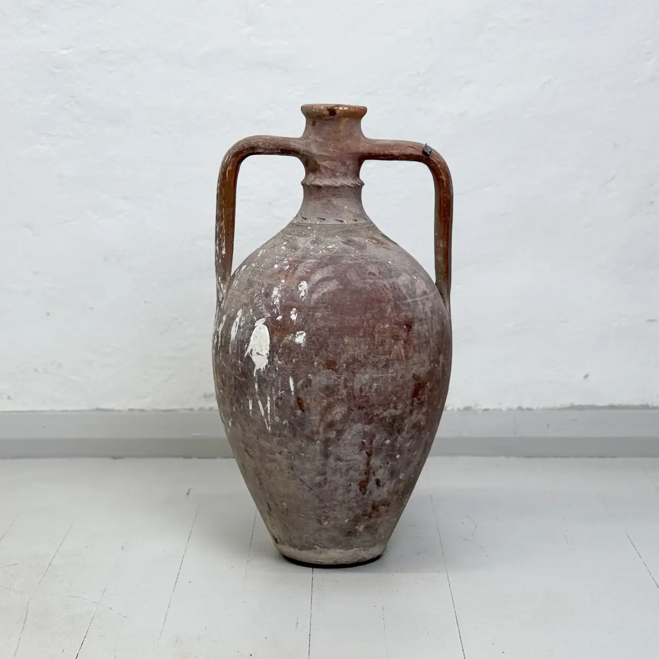 TUR712A Double Handle Vintage Amphora Pot Turkey Turkiye Pot Vintage Antique 2